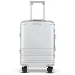 Kapten & Son Heathrow Aluminium Cabin 4 Rollen Kabinentrolley 50 cm silver