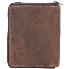 The Skandinavian Brand RFID Wallet Hunter Leather Portemonnaie tan