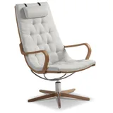 Conform Sessel Life Eiche geölt Stoff Nature