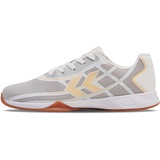 hummel Root Elite WMNS Handball Shoe, White/ORANGE, 40.5