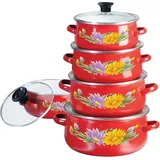 Klausberg Topf-Set 10-tlg. 10 cm rund