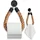 HENNEZ Toilettenpapierhalter ohne Bohren schwarz matt - KLEBEN STATT Bohren - Klorollenhalter Klopapierhalter ohne Bohren schwarz Seil - WC Rollenhalter Papier Halterung Toilettenrollenhalter Vintage