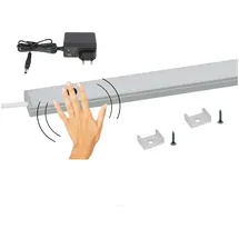 QLS LED Unterbauleuchte Neutralweiß 4000K Schrankbeleuchtung mit Bewegungsmelder Licht Küche (50 cm)