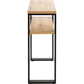 Haku-Möbel Samu X Konsolentisch 70 x 28 x 75 cm schwarz