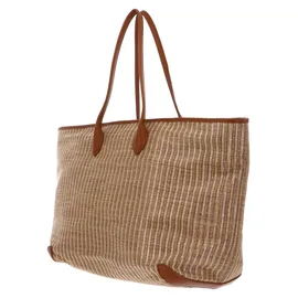 Lacoste Shopping Bag Shopper 15" 42 cm Natural Tan/Braun