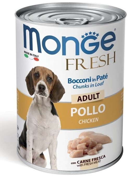 MONGE Fresh Dog mit Hühnchen 400g