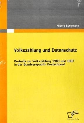 Volkszählung Und Datenschutz - Nicole Bergmann  Kartoniert (TB)