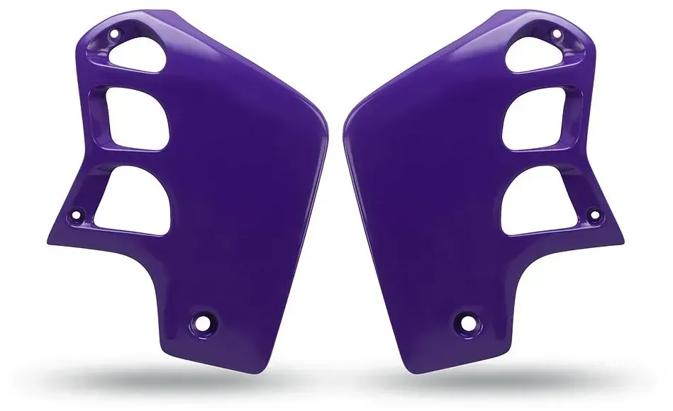 Ufo Honda Cr500 89-01 Kühlerverkleidungen - Purple - One Size