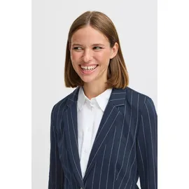 B.YOUNG Kurzblazer BYROWAN BLAZER - 20815719 karierter Blazer in blau | Gr.: 46