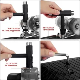 luxuskollektion BELEEV Skateboard 22 Zoll Mini Cruiser LED Leuchtrollen