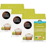 NESCAFÉ Dolce Gusto Cappuccino 3er Pack (3 x 16 Kapseln) Kaffeekapseln