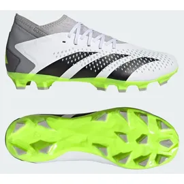 Adidas Herren Fussball-Kunstrasenschuhe Predator, FTWWHT/CBLACK/LUCLEM, 46 2⁄3