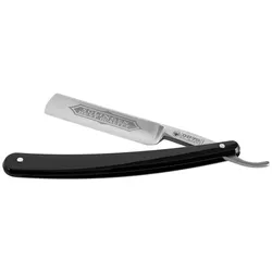 DOVO Solingen Rasiermesser 5/8" Griff aus Cellidur Kunststoff schwarz Rasur   Herren 