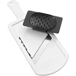 FACKELMANN 45331 Hobel mit Restehalter | Made in Germany | Edelstahl-Klinge