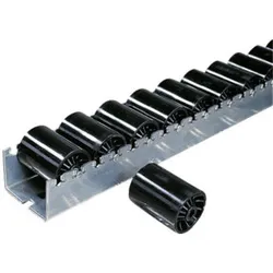 Bito Rollenleiste PDS / H83 L3600 mm T72 mm Zylinderrolle Kunststoff, verzinkt