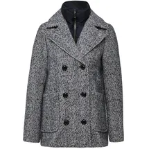 s.Oliver Cabanjacke mit herausnehmbarem Steppeinsatz - blau|weiß - 40