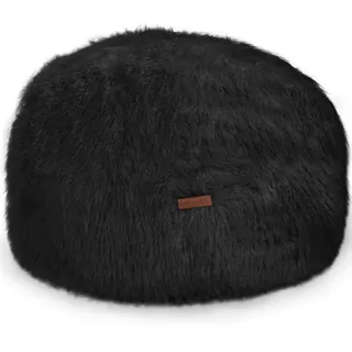 Green Bean Pouf in 3 Farben - Sitzhocker mit Füllung - Maße 45 x 25 cm - perfekte Ergänzung zum Sitzsack - Sitzwürfel Sitzkissen Hocker Schwarz