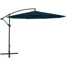 vidaXL Freiarm-Sonnenschirm Ø 350 cm blau