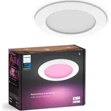 Philips Hue Slim Einbauleuchte 1er Pack rund weiß
