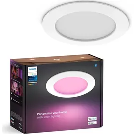 Philips Hue Slim Einbauleuchte 1er Pack rund weiß