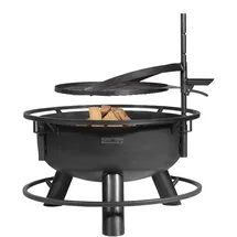 Cook King CookKing Feuerschale Bandito Inkl. Zubehör 80 cm x 53 cm Schwarz