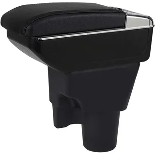 Auto Armlehne Box für Audi Q3 8U 2013-2018, Auto Mittelkonsole Aufbewahrungs Innenausstattung Armauflage Kfz Doppelter Stauraum
