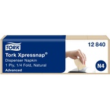 TORK Servietten Xpressnap® natur 1-lagig 16,5 x 10,7 cm 1.125 St.