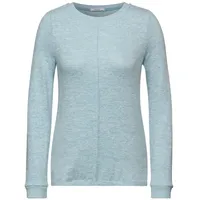 Cecil Damen B322078 Langarmshirt, Turquoise Melange, XL EU