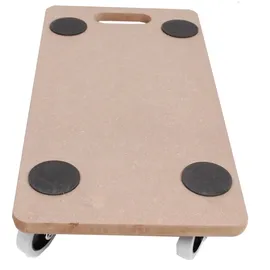 Trutzholm 4er Set Transportroller Soft Wheel Indoor MDF Platte 200 kg