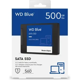 Western Digital Blue 500 GB 2,5" WDS500G2B0A