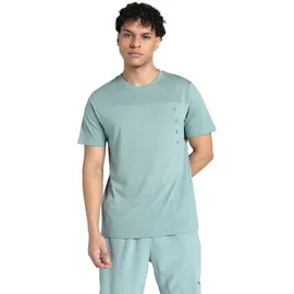 Puma Unisex M TAD TECH Triblend Tee, Green Moon,