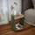 Vicco Couchtisch Grün Eiche 40 x 46 cm
