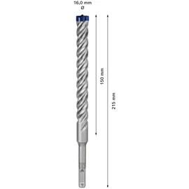 Bosch SDS plus-7X Hammerbohrer 16 x 150 x 215 mm 1 Stück
