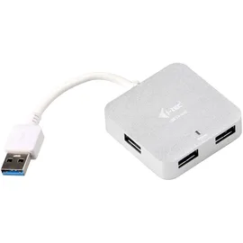 iTEC i-tec Metal Passive Hub, USB 3.0, 4 Port USB-Hub