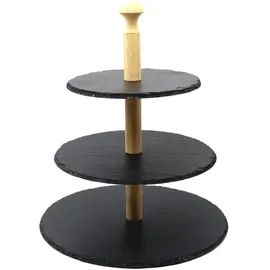 KESPER Etagere Schiefer 3-stöckig,