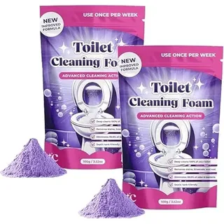 FizzClean TOIlet Cleaner - Fizz CleAN Toilet CLeanIng Foam,Insta-Action FizzClean Foam For Sparkling CLeans ToileT, Touch Free Foaming Toilet Cleaner, Powerful Deep Cleaning Action (2)