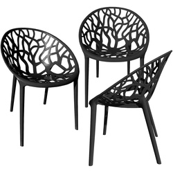 Gartenstuhl Kunststoff Stapelstuhl Bistrostuhl Küchenstuhl Stuhl Stapelbar