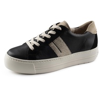 Paul Green SUPER Soft Pauls, Damen Low-Top Sneaker schwarz