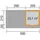 Weka Designhaus wekaLine 172 B 5,00 x 2,10 m anthrazit