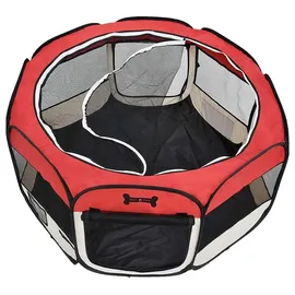 Melko Welpenlaufstall faltbar Tierlaufstall Welpenauslauf Freilaufgehege Laufstall