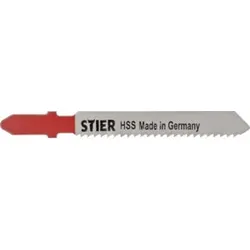 STIER HSS Stichsägeblatt ST 50/2/1 Blech Metall Alu Buntmetall gerader Schnitt
