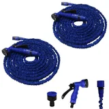 Helo Flexibler Gartenschlauch 30 m blau