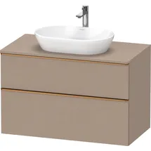 Duravit D-Neo Konsolenwaschtischunterbau wandhängend, Leinen Matt 1000x550x664 mm - DE4968004750000