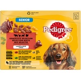 Pedigree Senior Frischebeutel Multipack - x 100 g (4 Sorten gemischt)