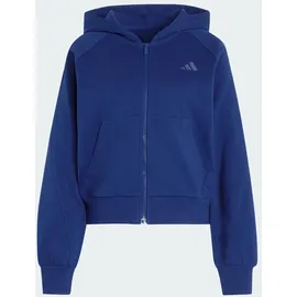 adidas KIT KAPUZENJACKE, KLEINES LOGO - Dark Blue - XS