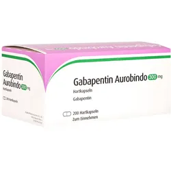 Gabapentin Aurobindo 300 mg Hartkapseln 200 St