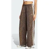 adidas Wide Leg Satin Joggers braun XS