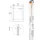 Buylando Glaswerk Westfalen- (stb)140x90cm Klar Glasvordach+halter