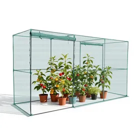Vevor Pflanzenschutzzelt 3560 x 1200 x 1940 mm Grün