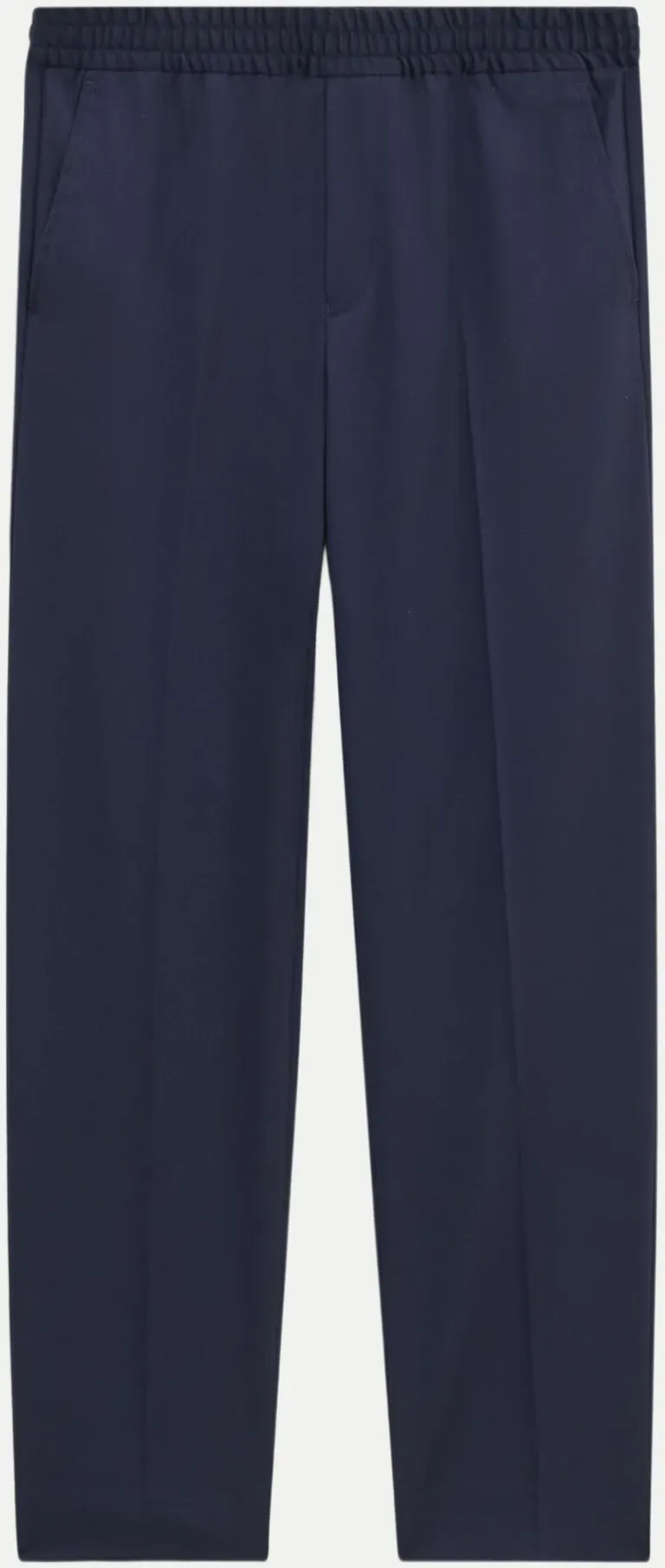 Relaxed-Fit Hose Terry Blau 50